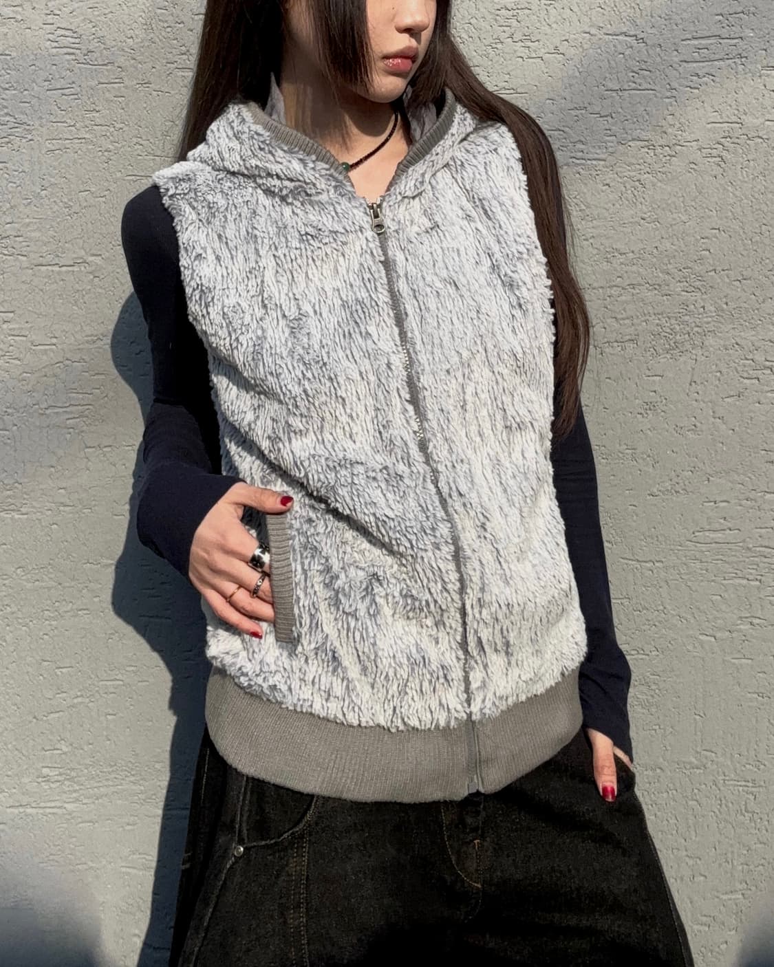 90s vintage Patagonia fleece vest 상품이미지2