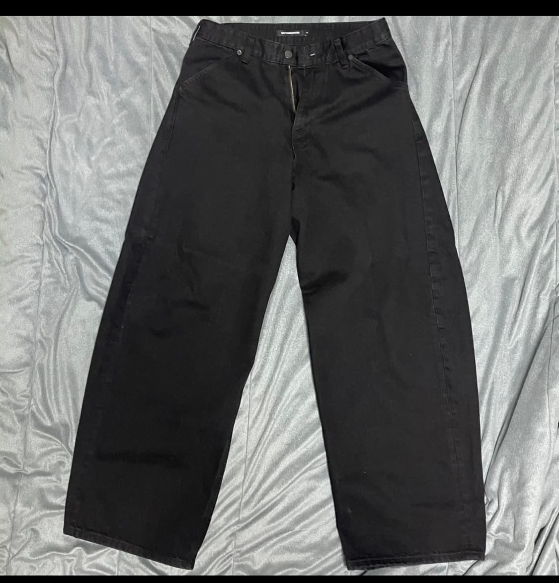 해칭룸 와이드 커브 진 제트 블랙 3 사이즈 상품이미지1