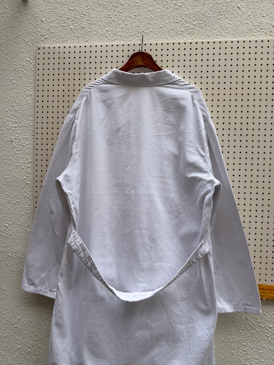 1960s FRENCH WHITE ATELIER 60s 아틀리에 샵코트 상품이미지10
