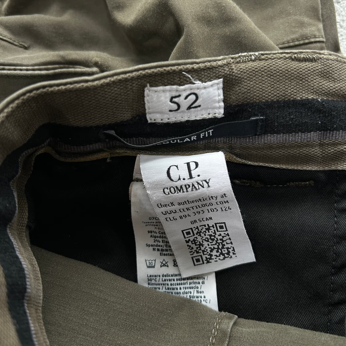 C.P. 컴퍼니 카고 바지 브라운 XL 상품이미지3