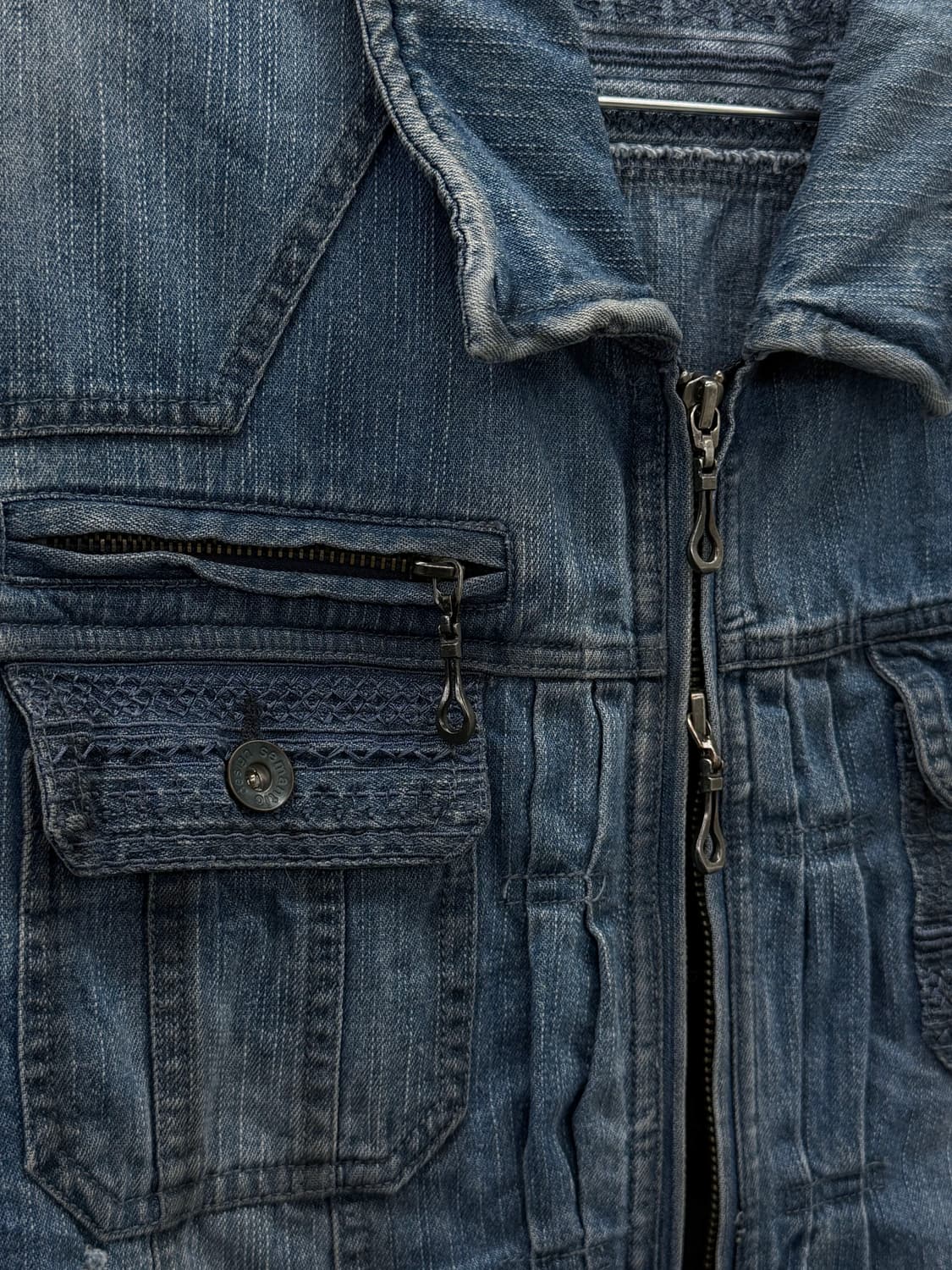 semantic design 데님 자켓 상품이미지4