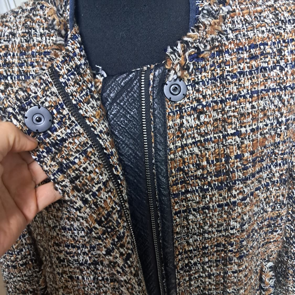 모그 MOGG 트위드 자켓 55~66 상품이미지6