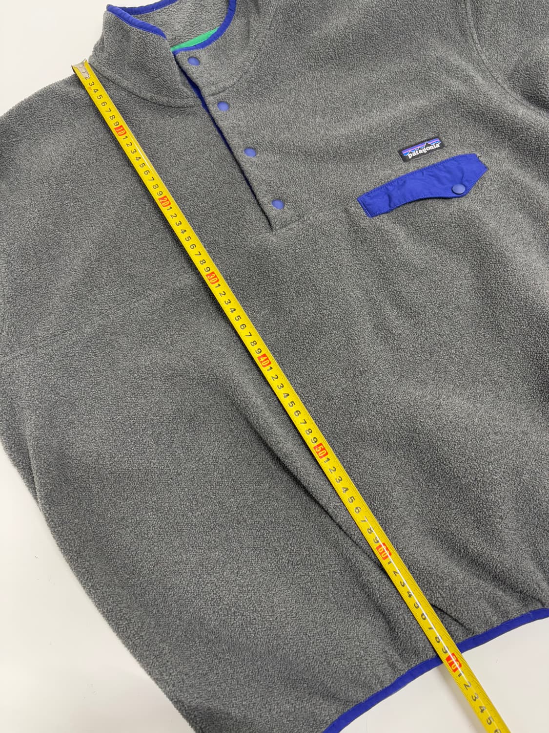 헤비모델)빈티지 파타고니아 신칠라 스냅티 그레이 멘즈XL 상품이미지10