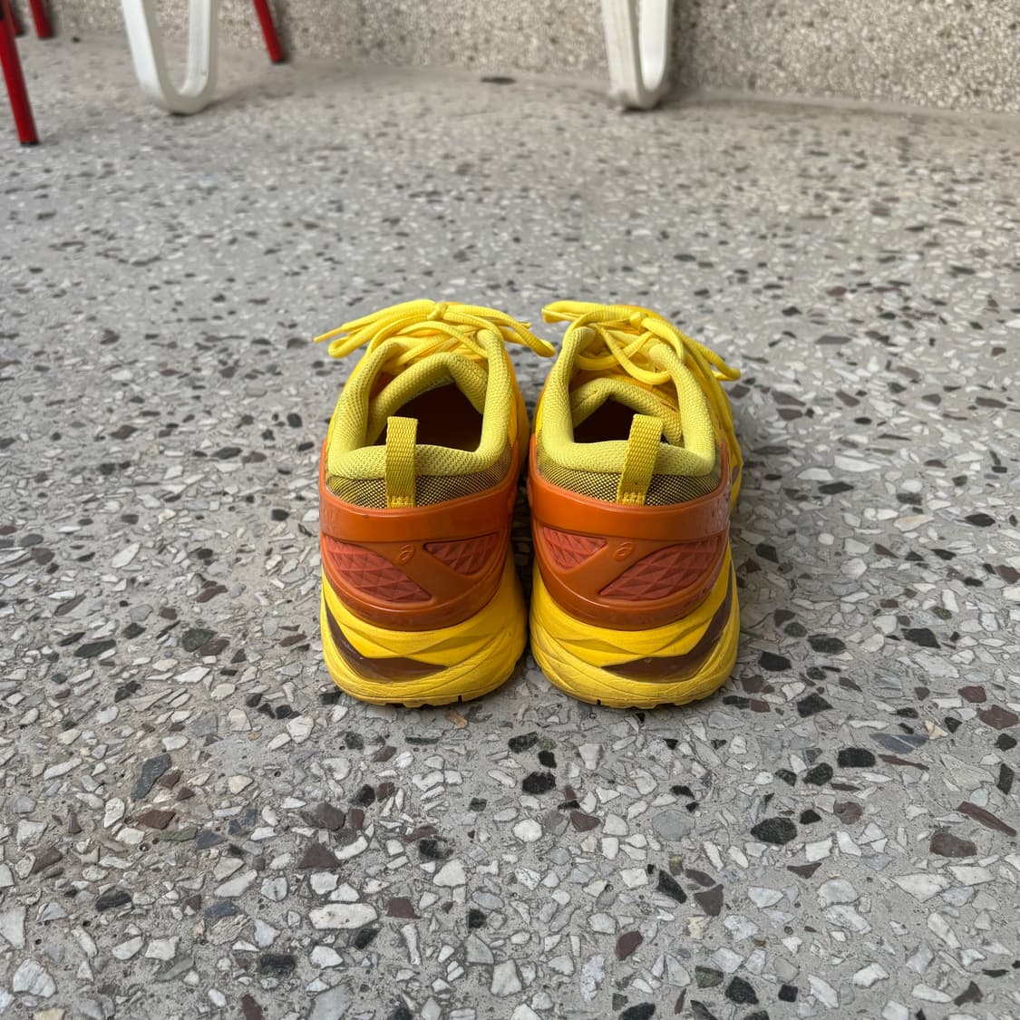asics X kiko gel-delva yellow 상품이미지4