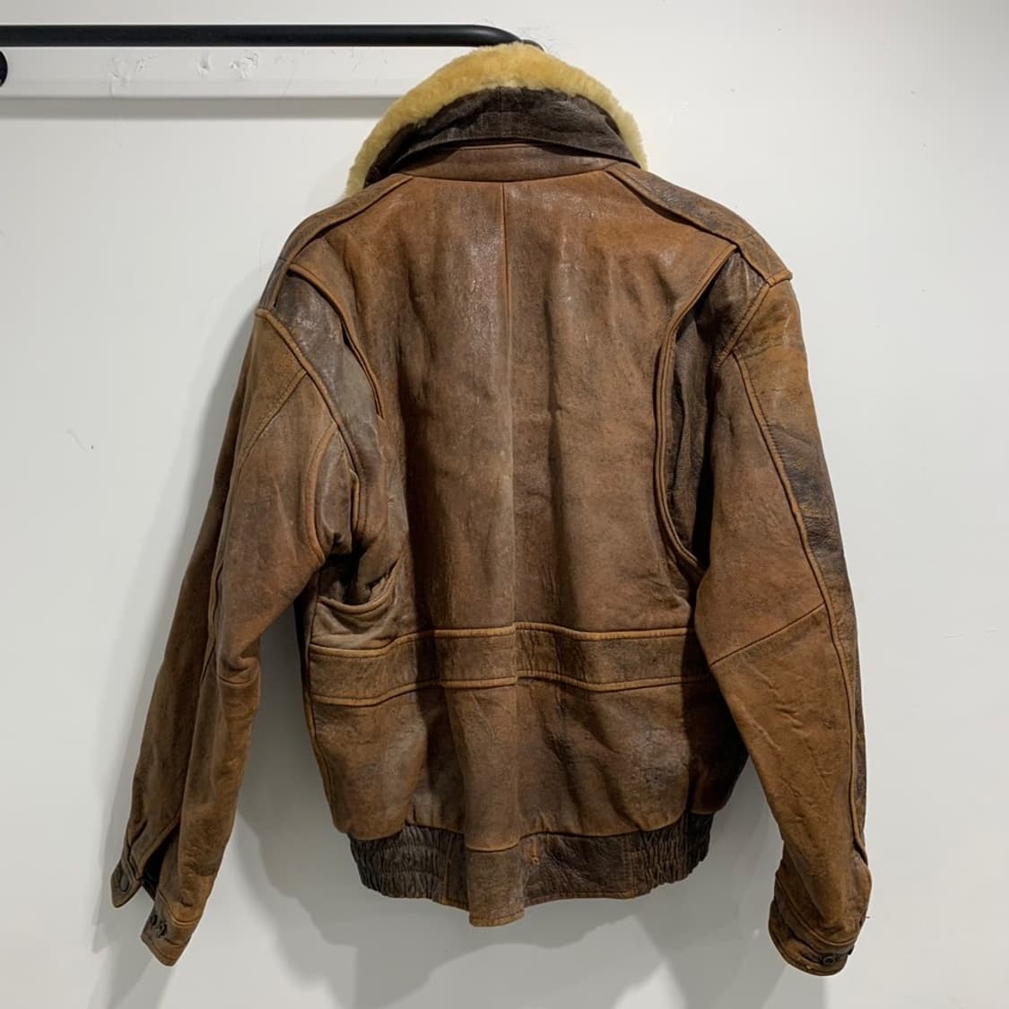 리얼레더 가죽 무스탕자켓 상품이미지3