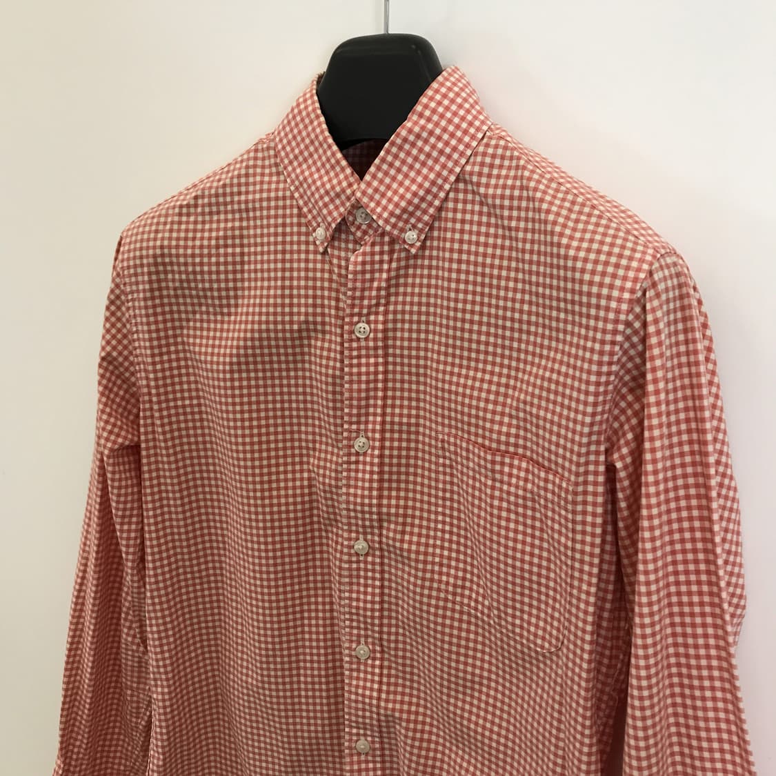 J.CREW 제이크루 오렌지 깅엄체크셔츠 [S] 상품이미지2