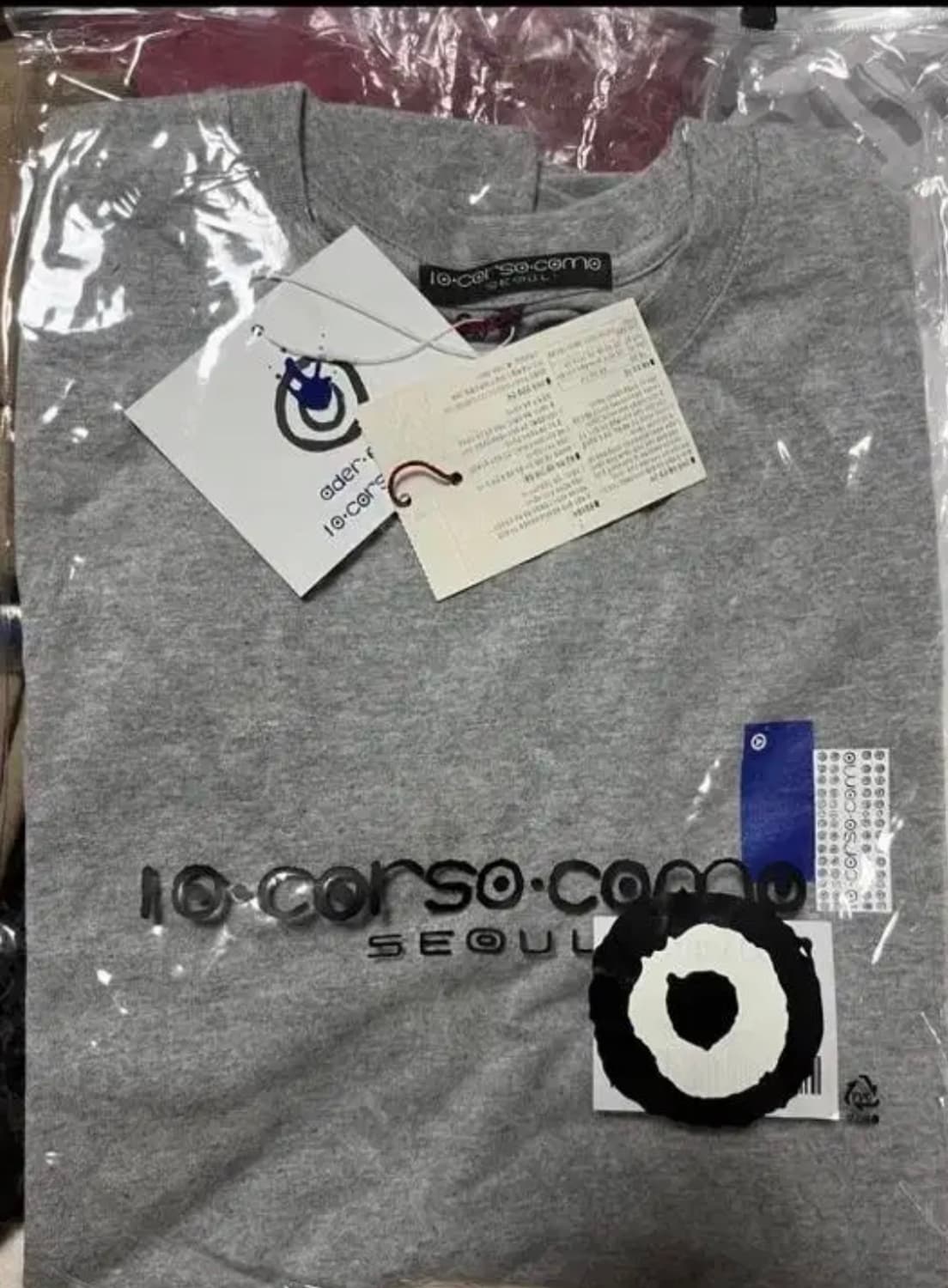 아더에러 10꼬르소꼬모 반팔 그레이 2 상품이미지1