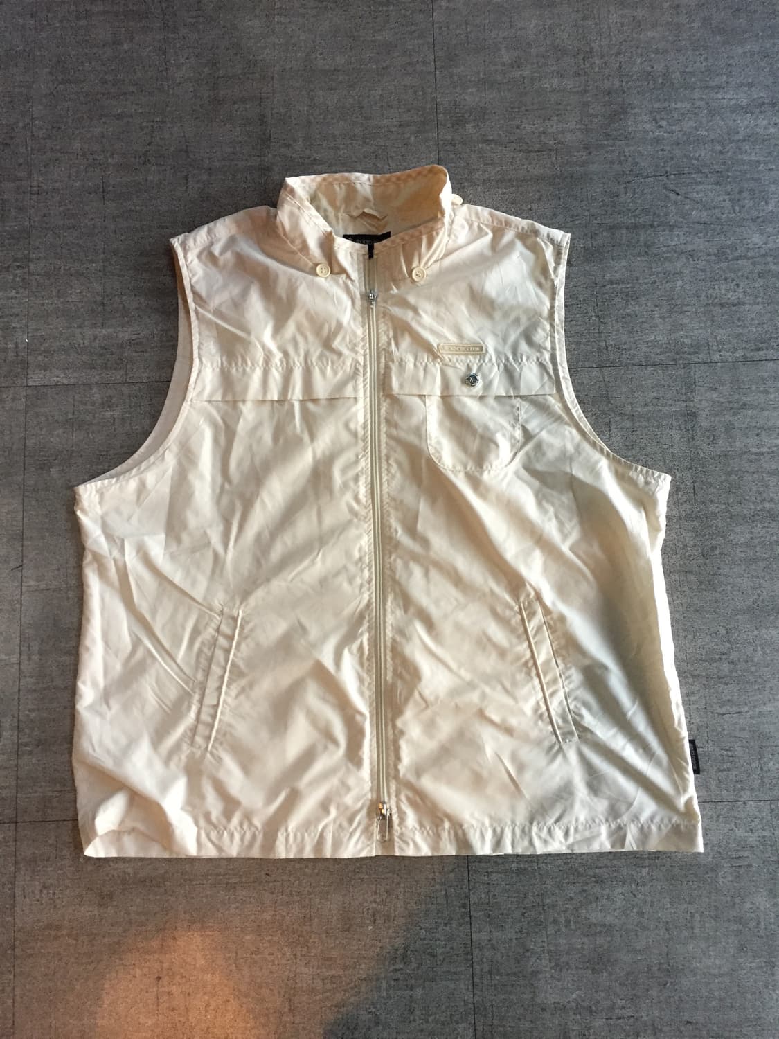 일본빈티지 Roclo 올드스쿨아메카지 혁오풍 원포켓 윈드스토퍼베스트조끼 상품이미지1