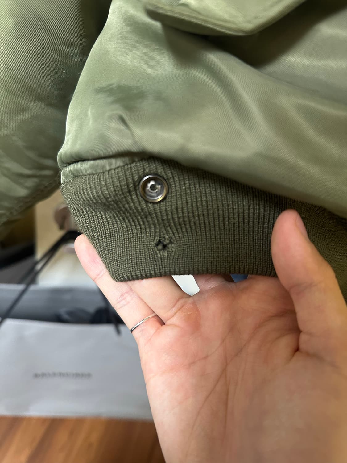 (급처) 베트멍 알파인더스트리 봄버 m 상품이미지6