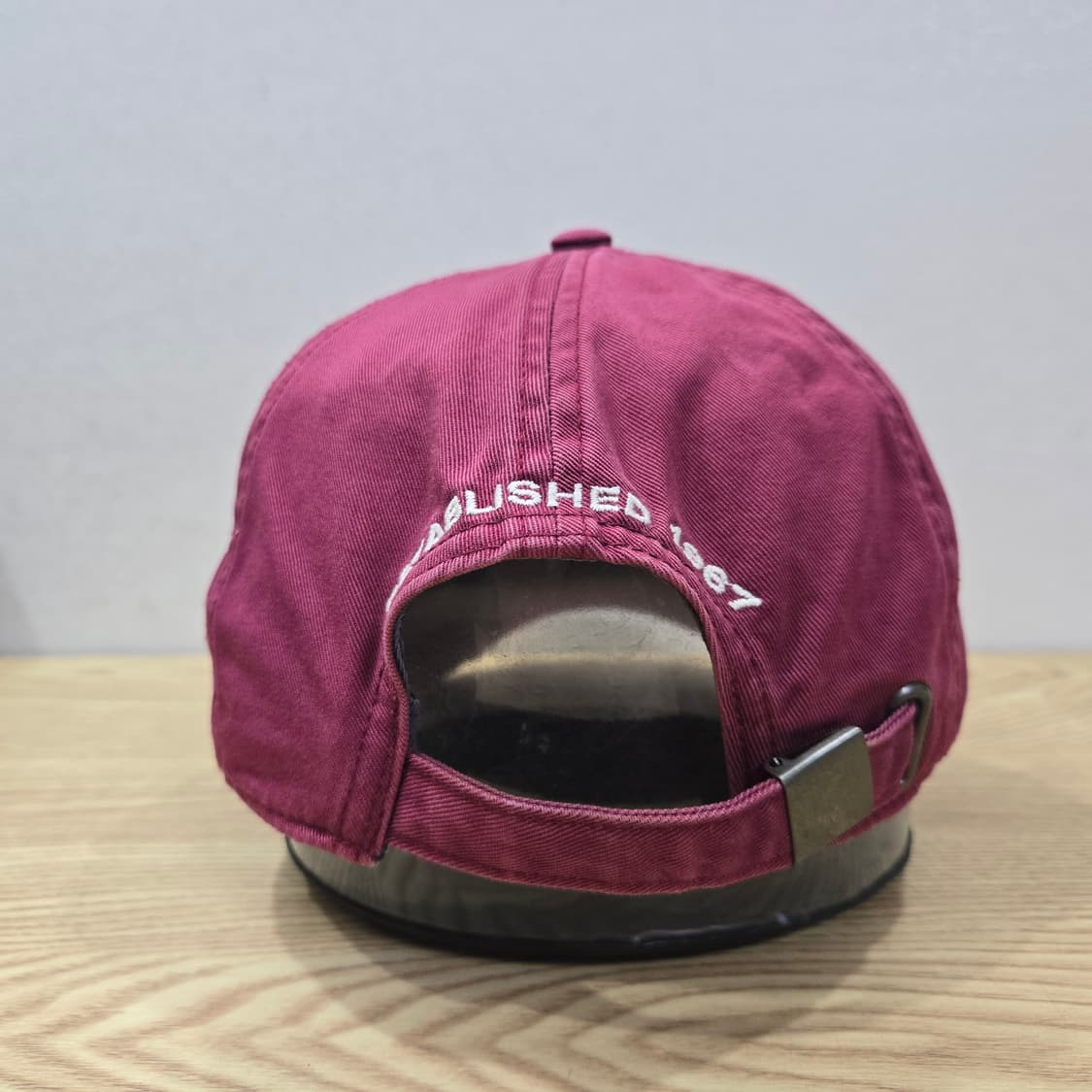 OS 폴로진스 90s 디스트로이드 스펠아웃 프린팅 볼캡 핑크 상품이미지3