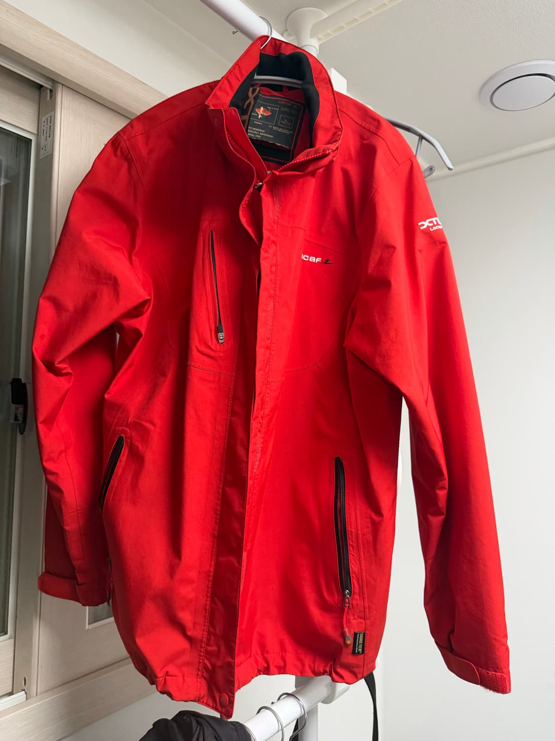 르카프 바람막이 레드 상품이미지2