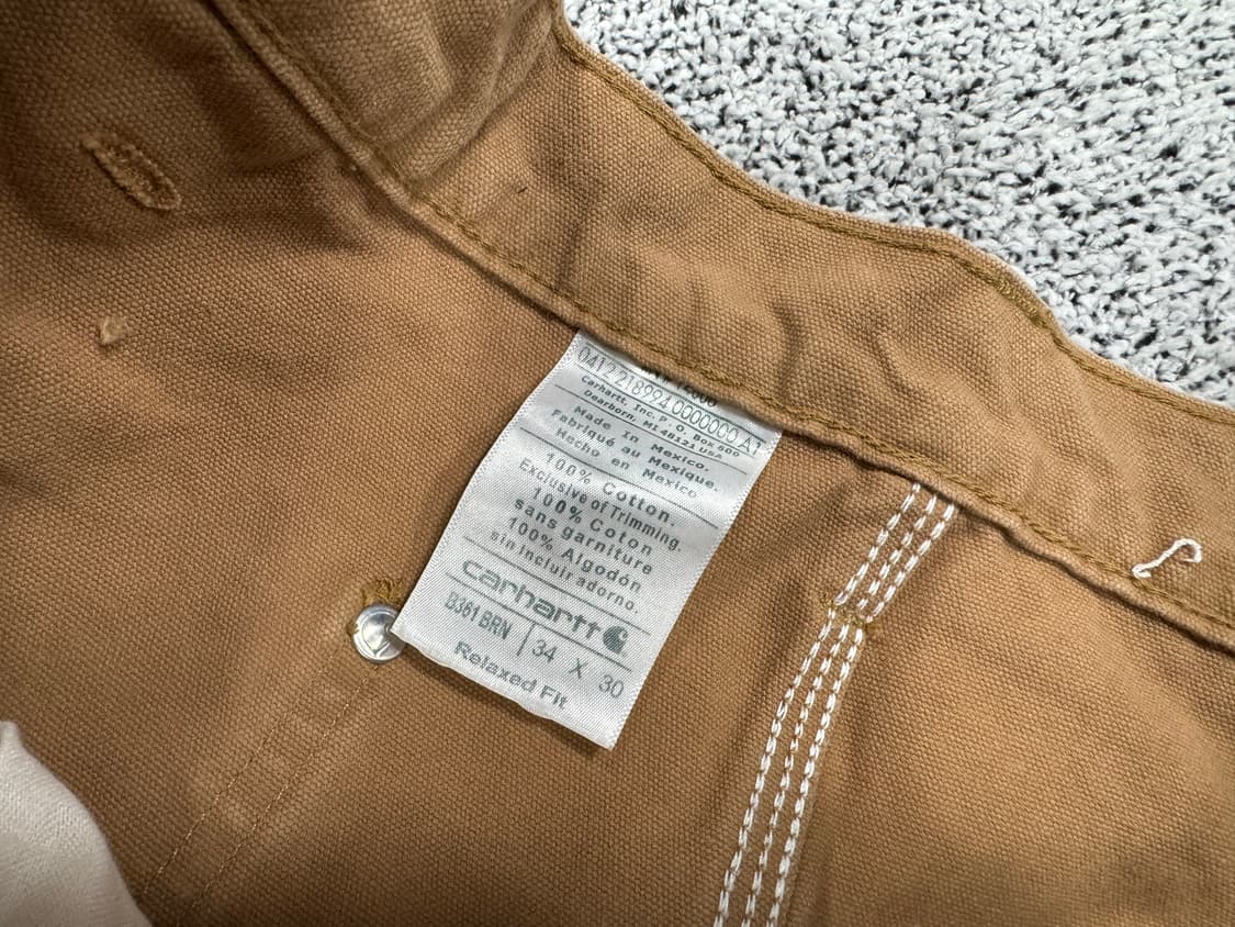 칼하트 더블니 워크팬츠 상품이미지5