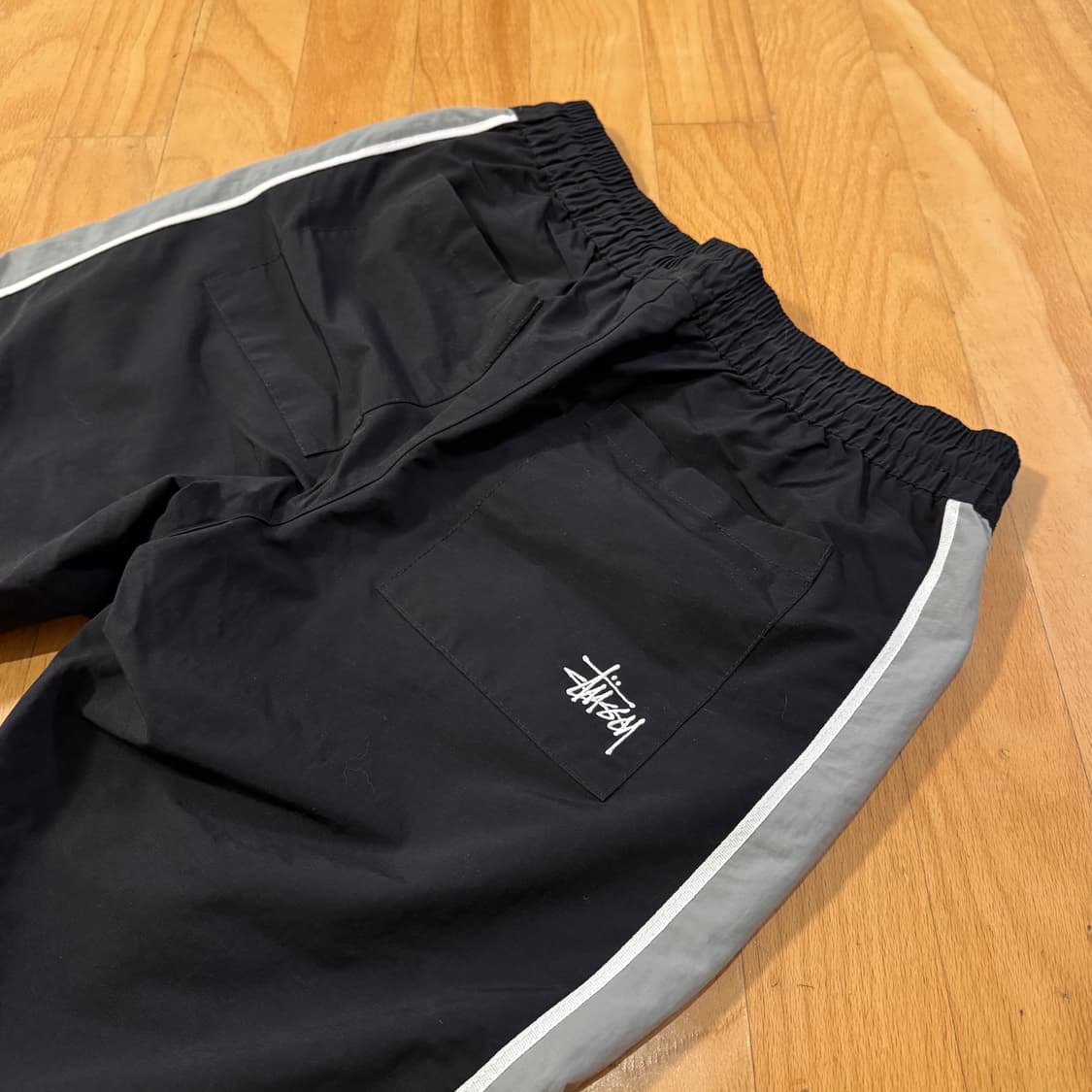 스투시 STUSSY 나일론 트랙 팬츠 S 블랙 상품이미지5