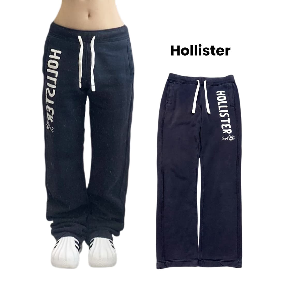 홀리스터 Y2K 아치로고 트랙팬츠 상품이미지1