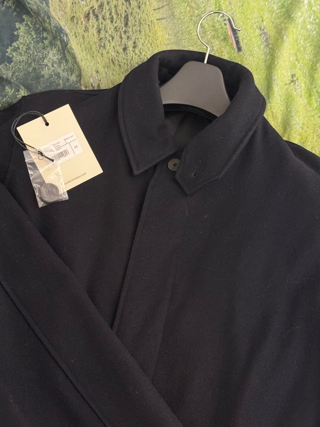 (M) 스튜디오 니콜슨 Mondial Coat Dark Navy 상품이미지5