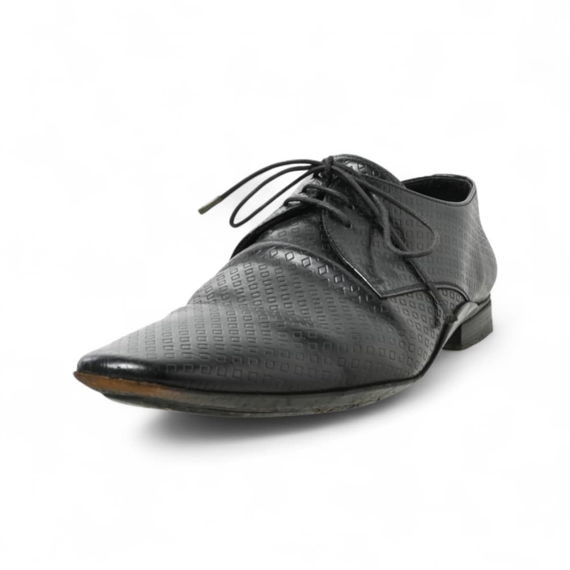 프라다 브러시드 레더 레이스업 슈즈 상품이미지2