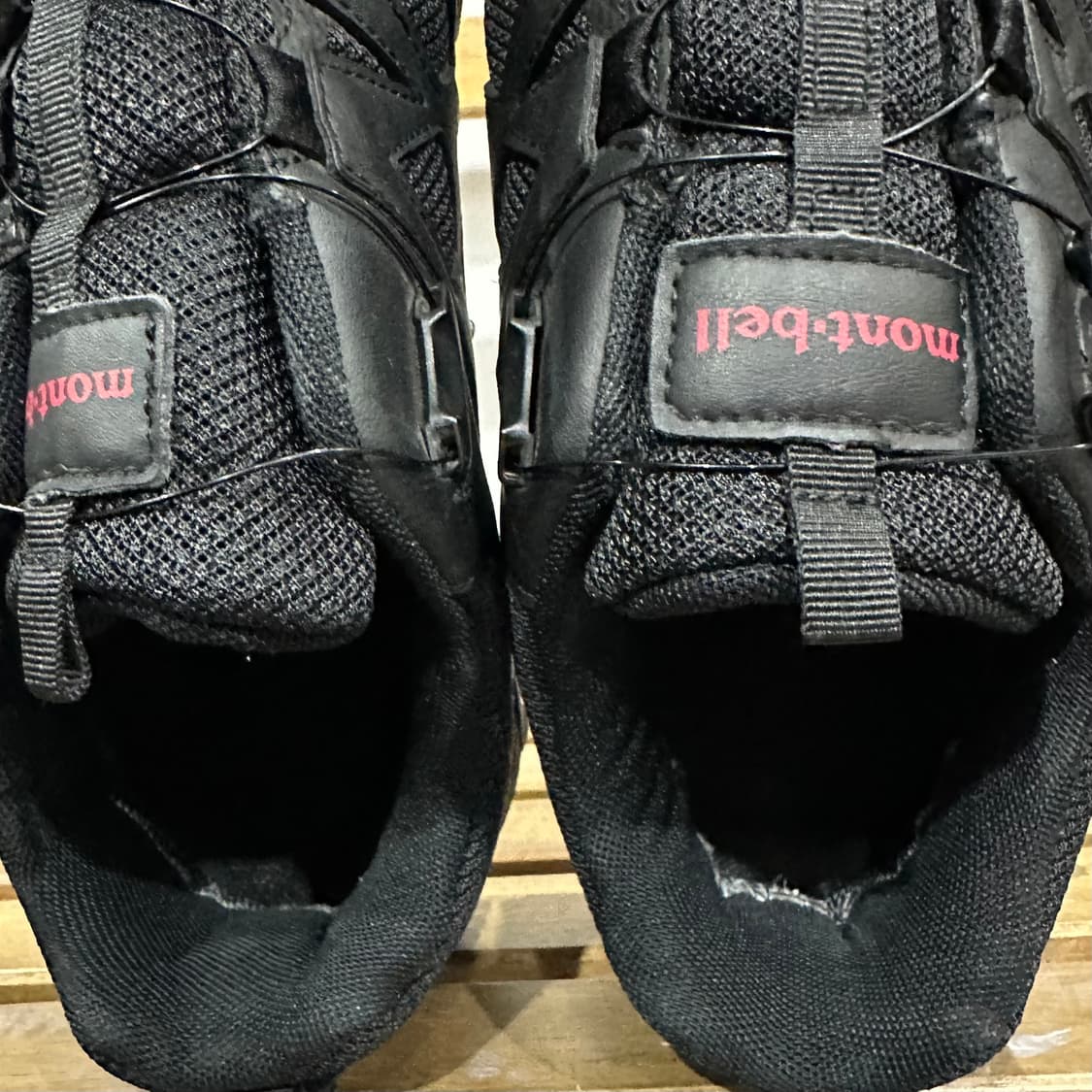 285) 몽벨 트레킹화 남성 남자 고프코어 다이얼 블랙 레더 상품이미지8