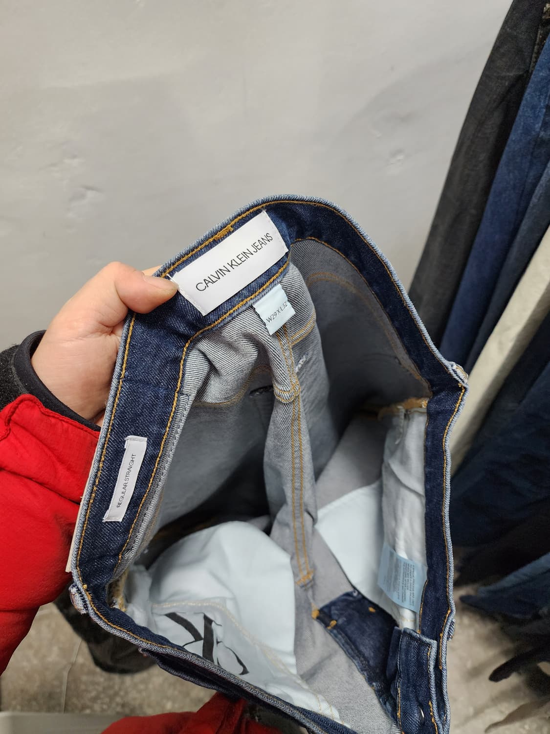 캘빈클라인 레귤러핏 스테레이트핏 데님  상품이미지6
