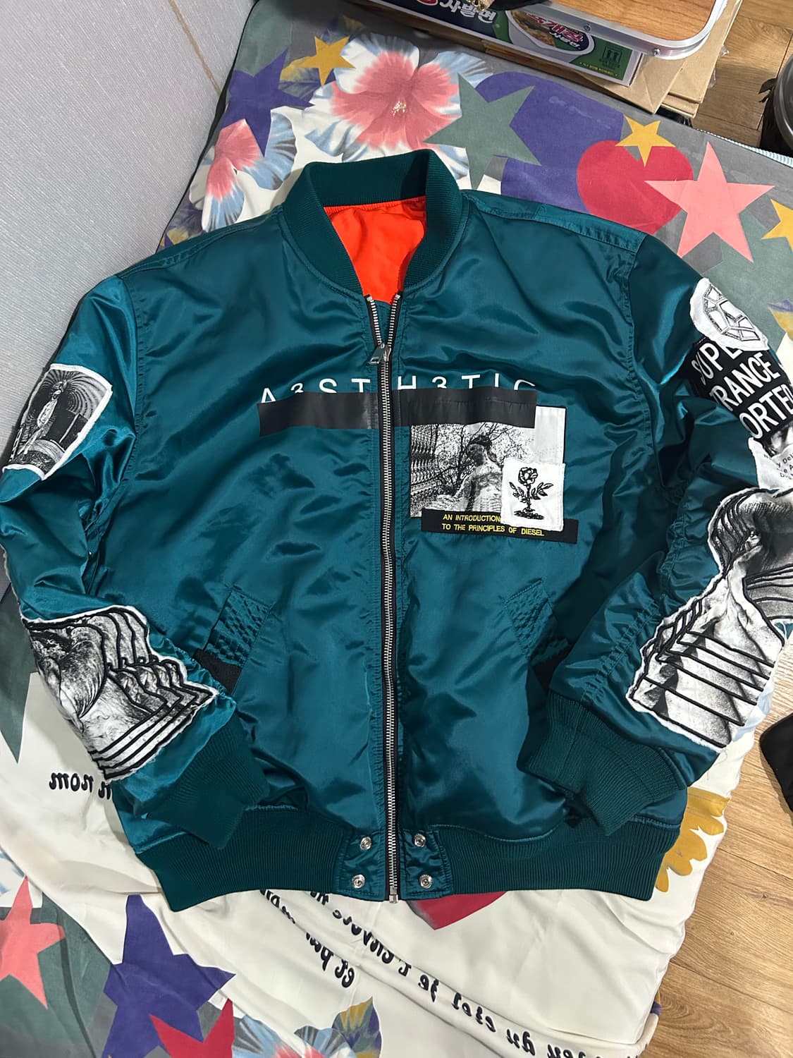 디젤 리버시블 봄버자켓 상품이미지2