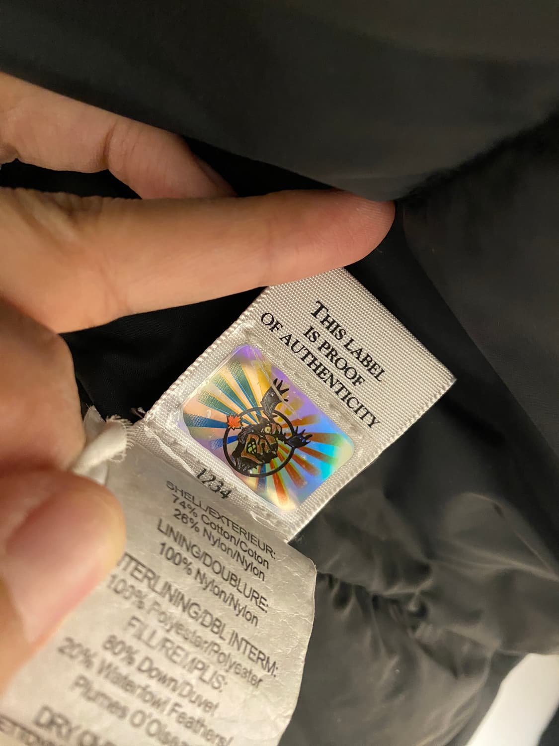 무스너클 롱패딩 S 상품이미지6