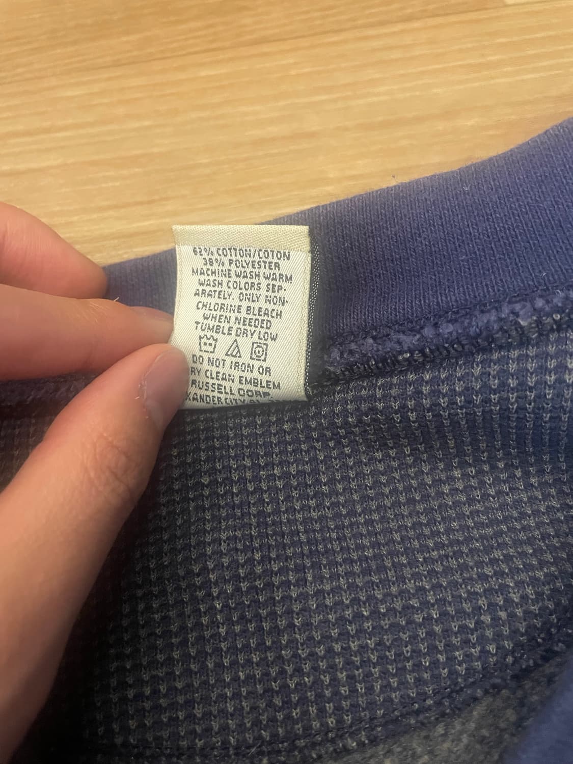 레셀 애슬레틱 헨리넥 맨투맨 상품이미지3