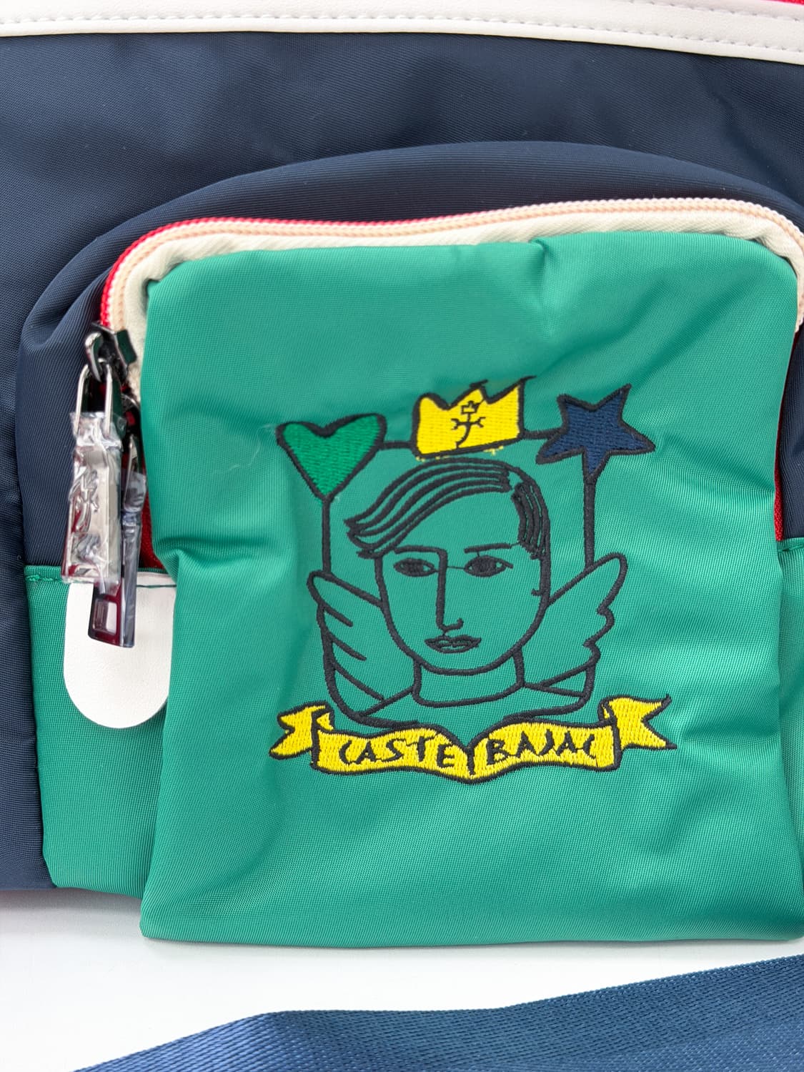 까스텔바작 트리컬러 아트워크 보스턴백 상품이미지4