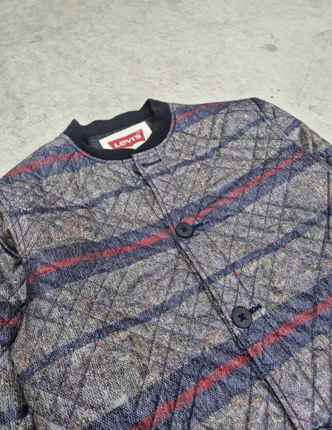 리바이스 퀼팅 자켓 m 상품이미지4