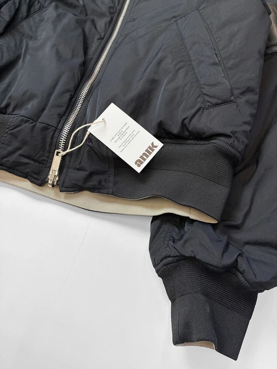 주카스페이스 22ss 리버시블 MA-1 블루종 자켓 PN5525 상품이미지3