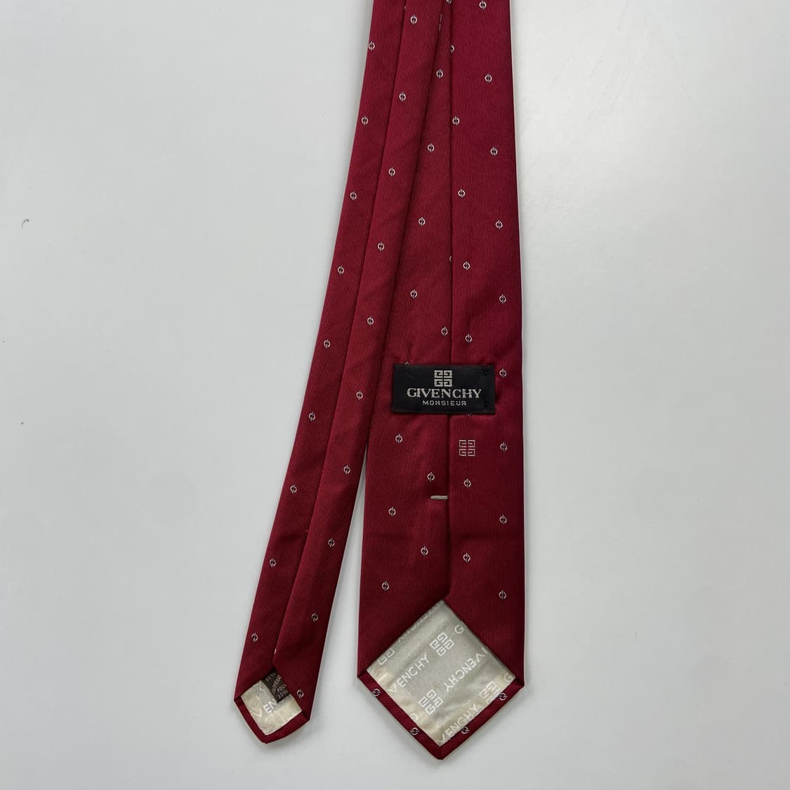 지방시 심플로고 정품 명품넥타이 (GIVENCHY) 8.2cm 상품이미지2
