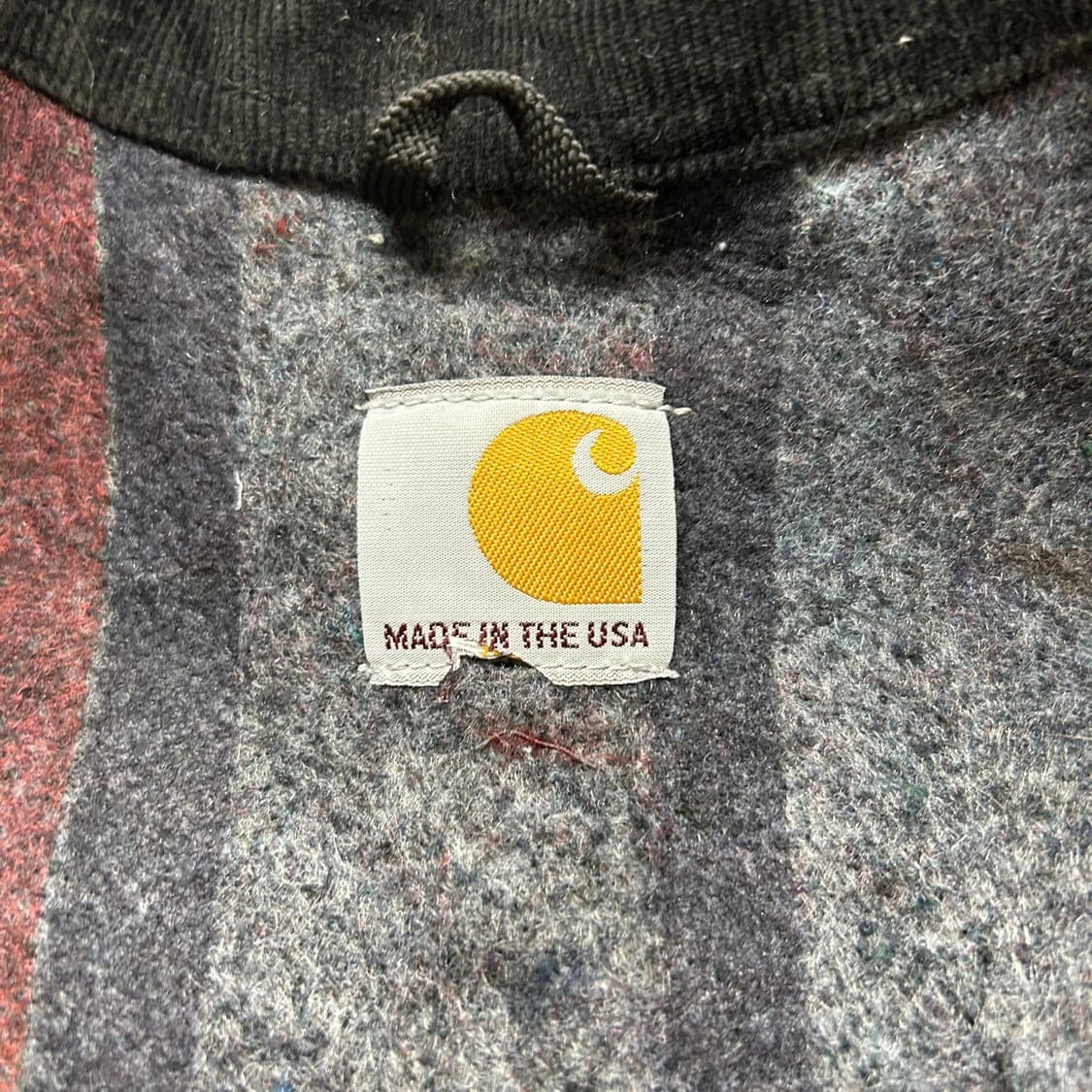 칼하트 J001 블랭킷 자켓 블랙 상품이미지6