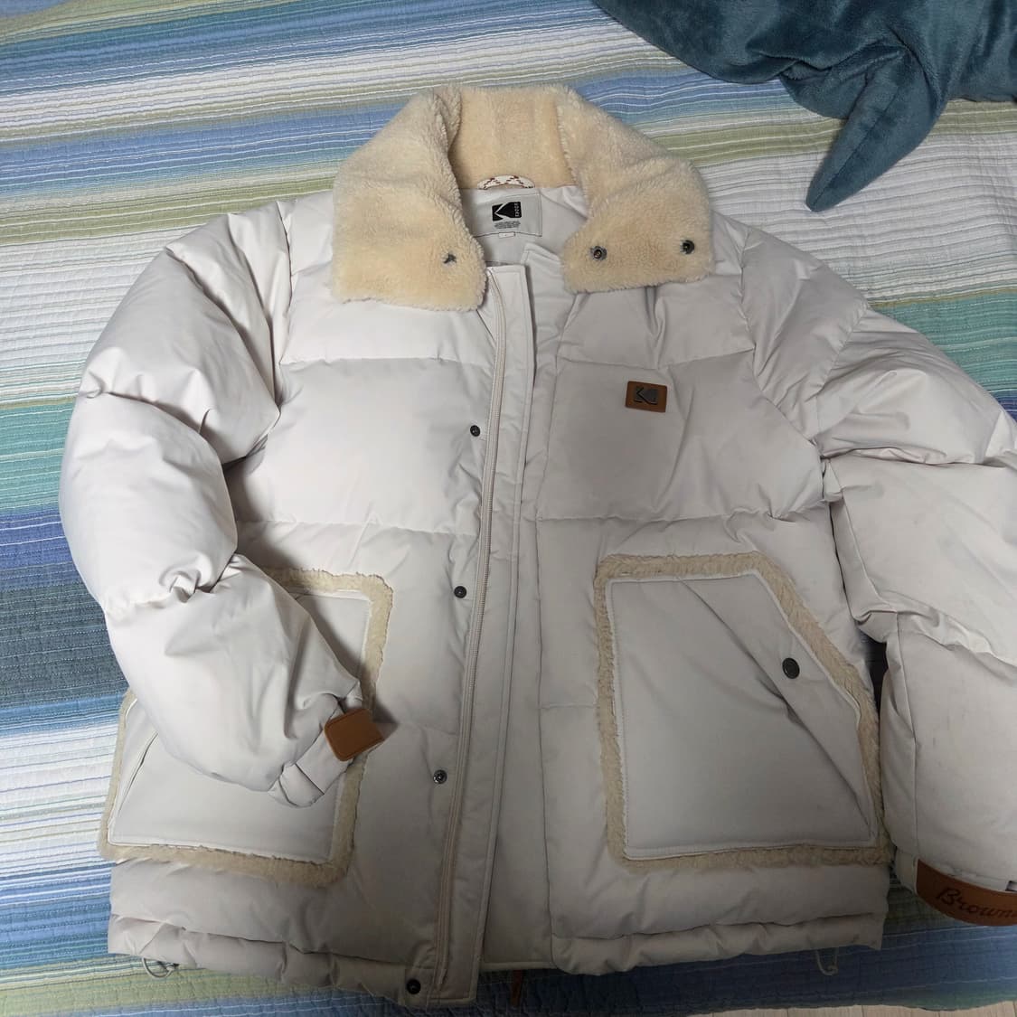 코닥 브라우니 숏패딩 (L.100) 판매해요 상품이미지1