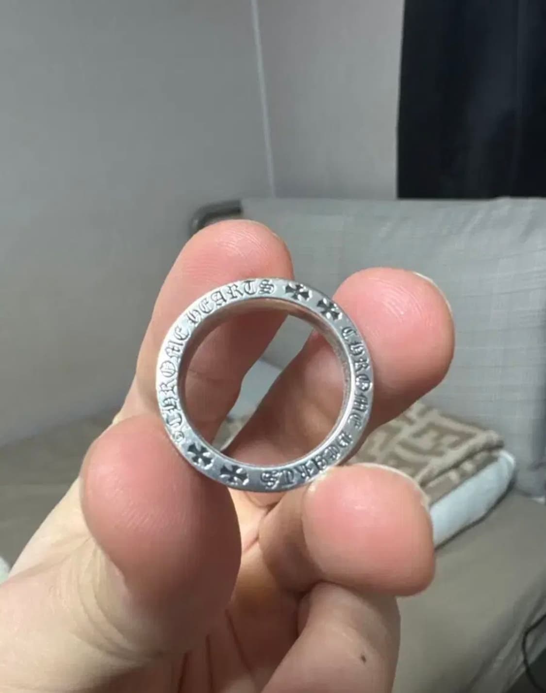 크롬하츠 퍽유링 포에버링 20호 18호 정품 보증서 구성 급처분 상품이미지9