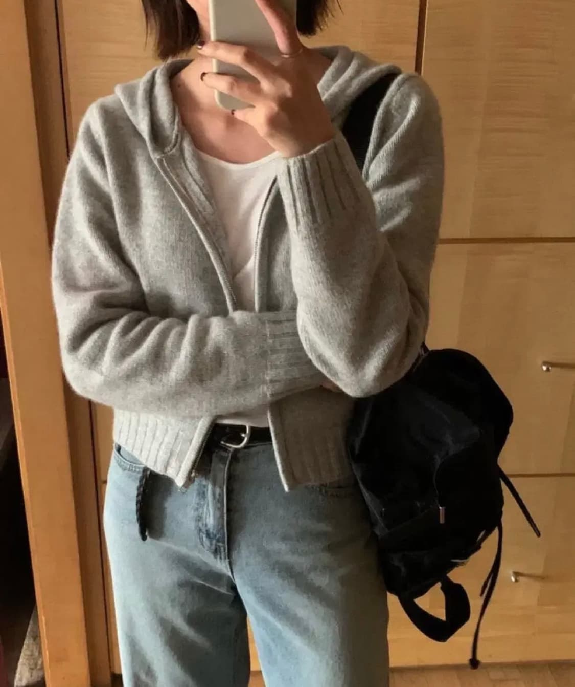 모아니 에떼 후디 가디건 상품이미지2