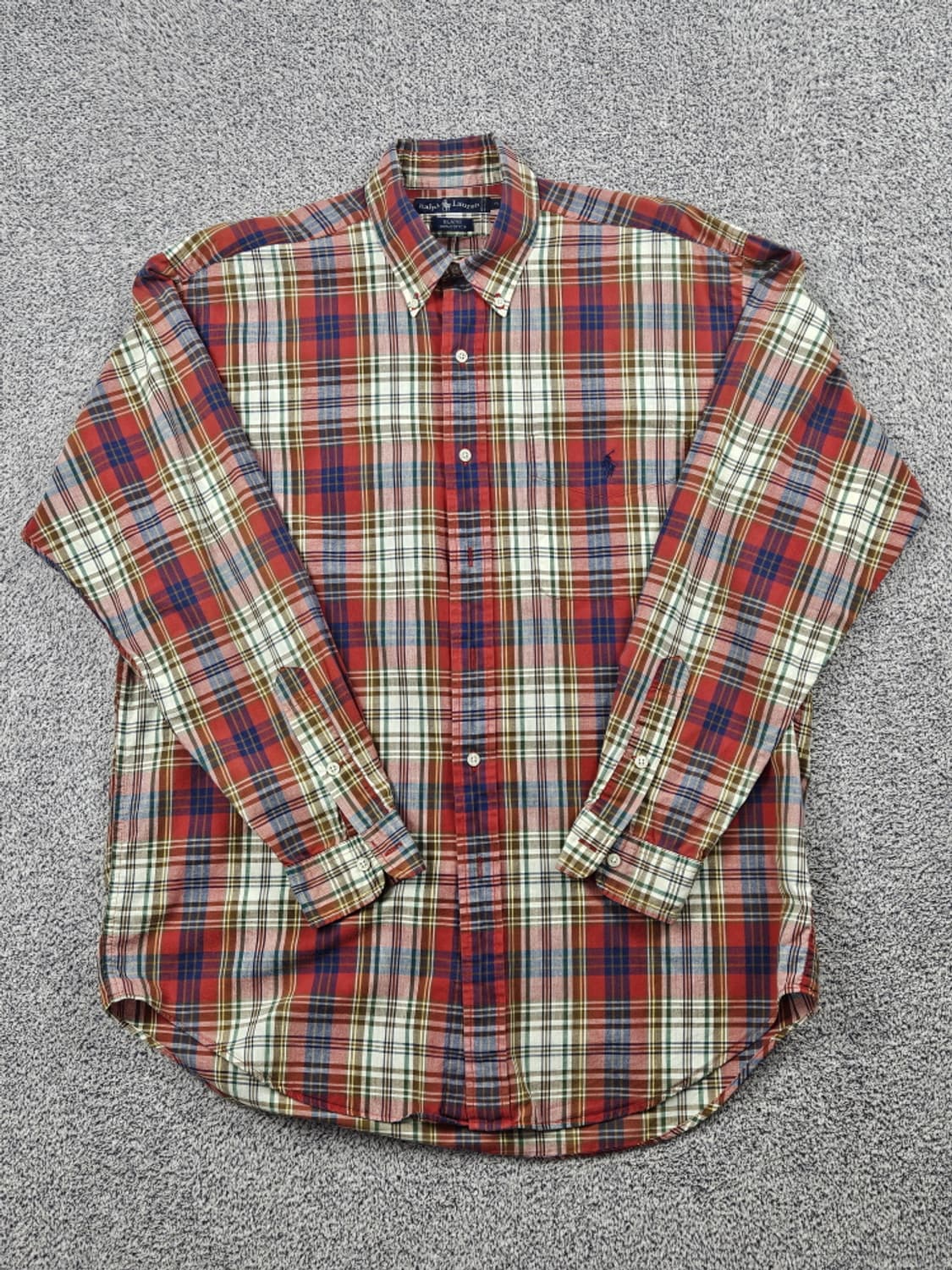폴로랄프로렌 체크 패턴 코튼 셔츠 ( M ) / 10006 상품이미지2