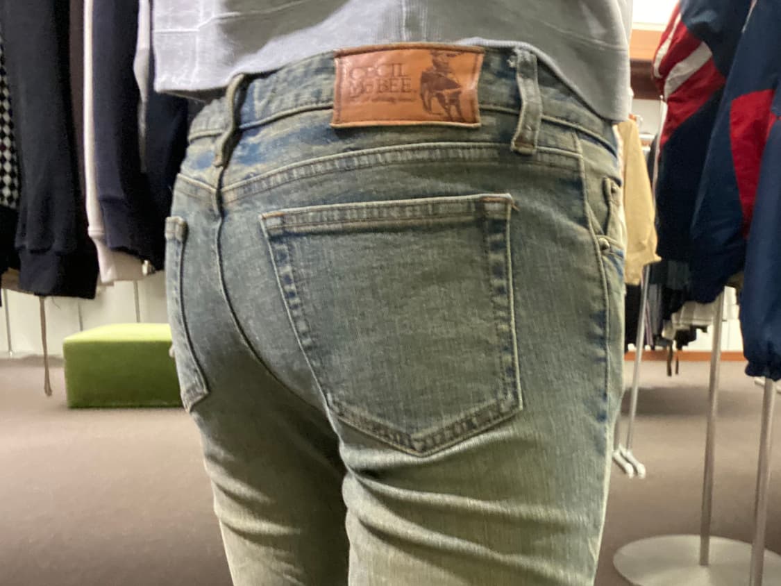 M)CECIL McBEE Japanese vintage 여성 데님팬츠 상품이미지4