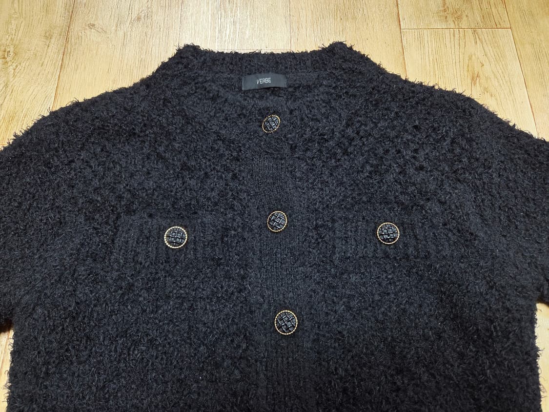 베르브(VERBE) V 스마일 니트가디건 프리사이즈 상품이미지3