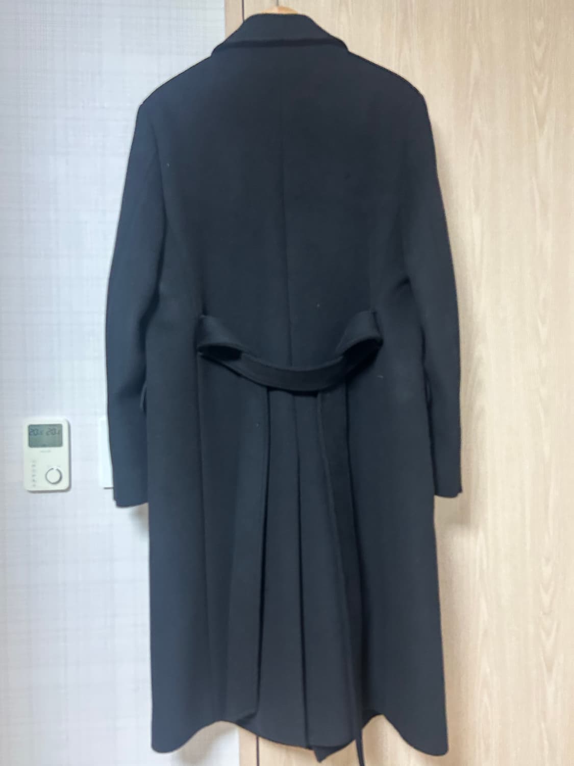 토니웩 크루도 캐시미어 더블 코트 M 블랙 상품이미지2