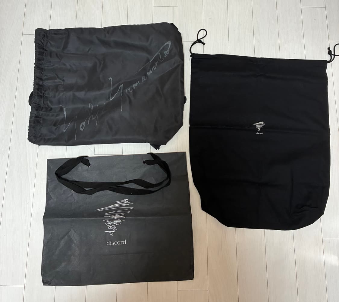 요지야마모토"디스코드"한정판백팩 상품이미지4