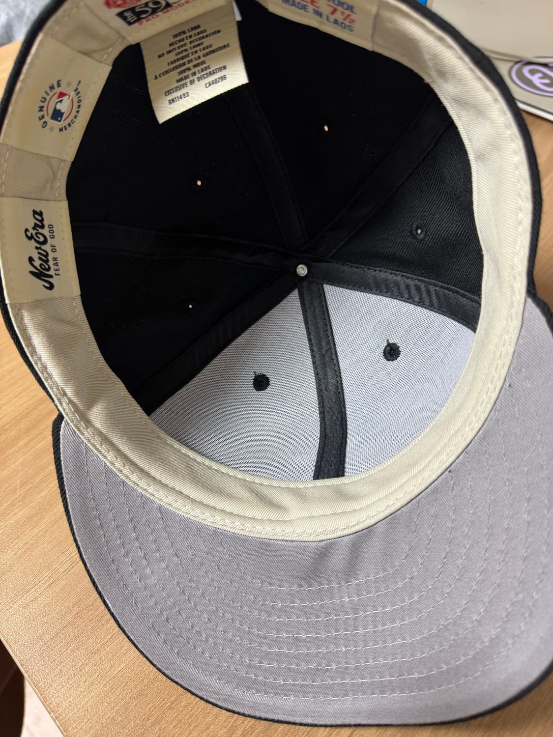 뉴에라 피어 오브 갓  피티드캡 블랙 712 59.6 상품이미지2