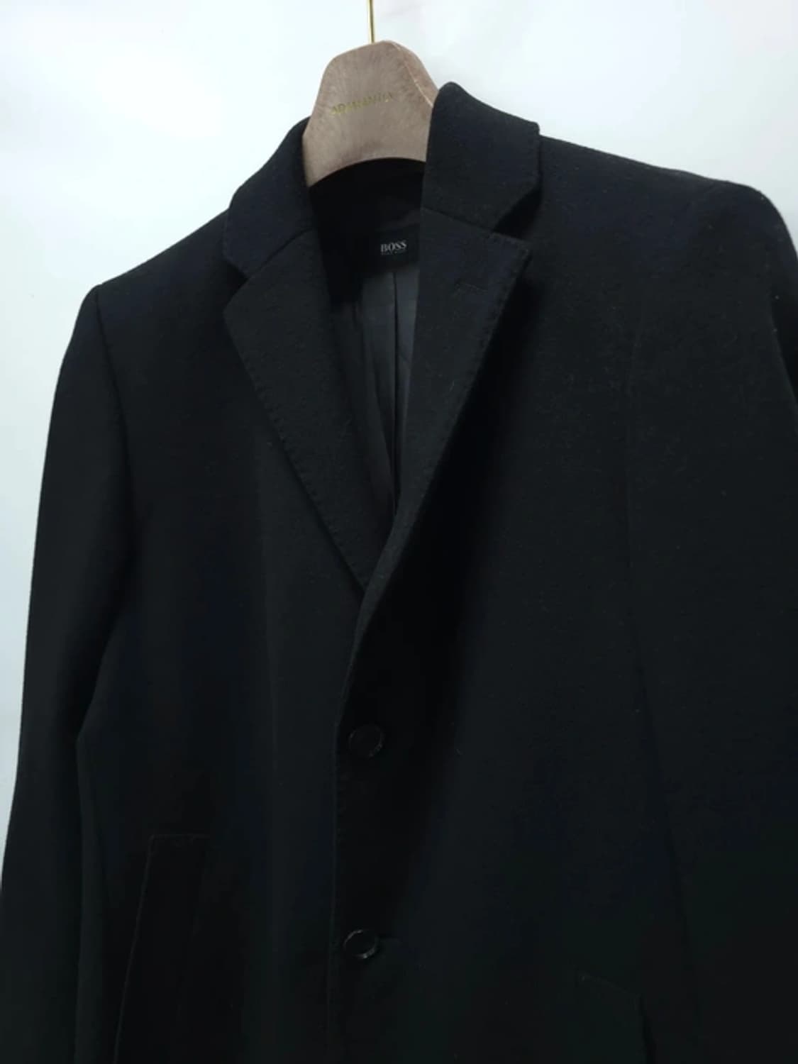 휴고보스 남성 캐시미어 버진울 코트 상품이미지5