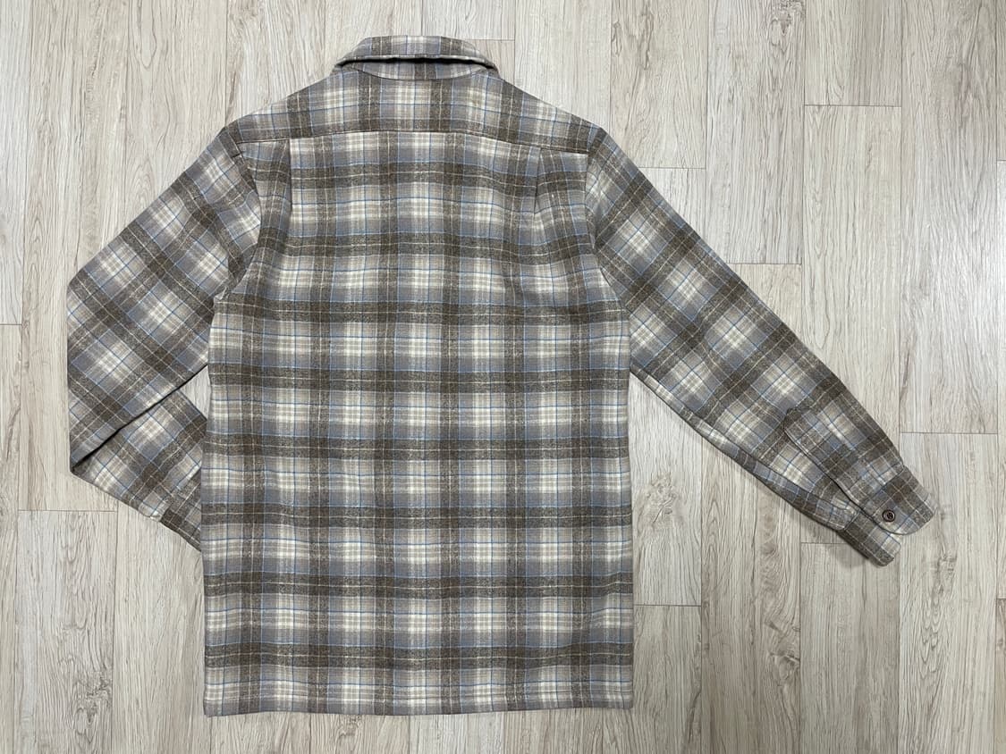 95) 70's 펜들턴 체크 울 보드셔츠(미국제)RRL&LVC&폴로 상품이미지3