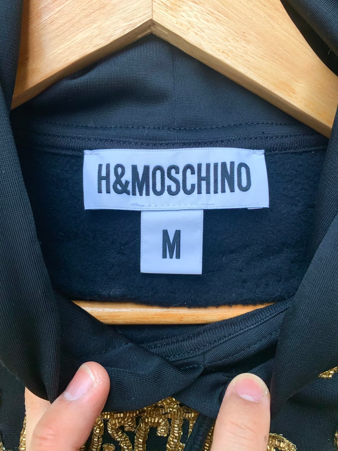 모스키노 x H&M 체인 후디 상품이미지4