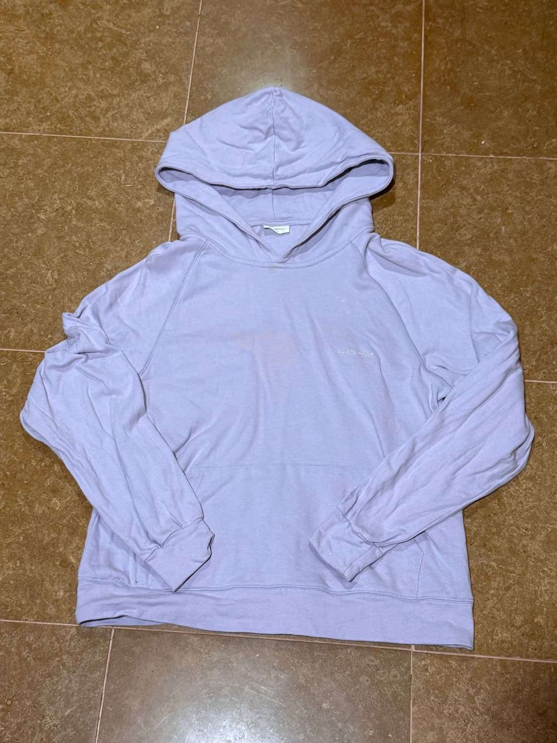 지초이 컴포트 퍼플 후드 상품이미지1