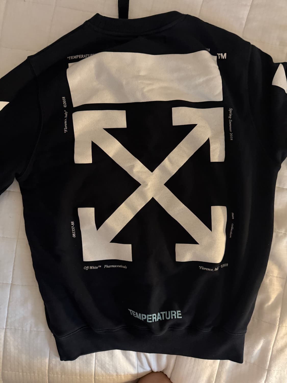 오프화이트 모나리자 맨투맨L 상품이미지2