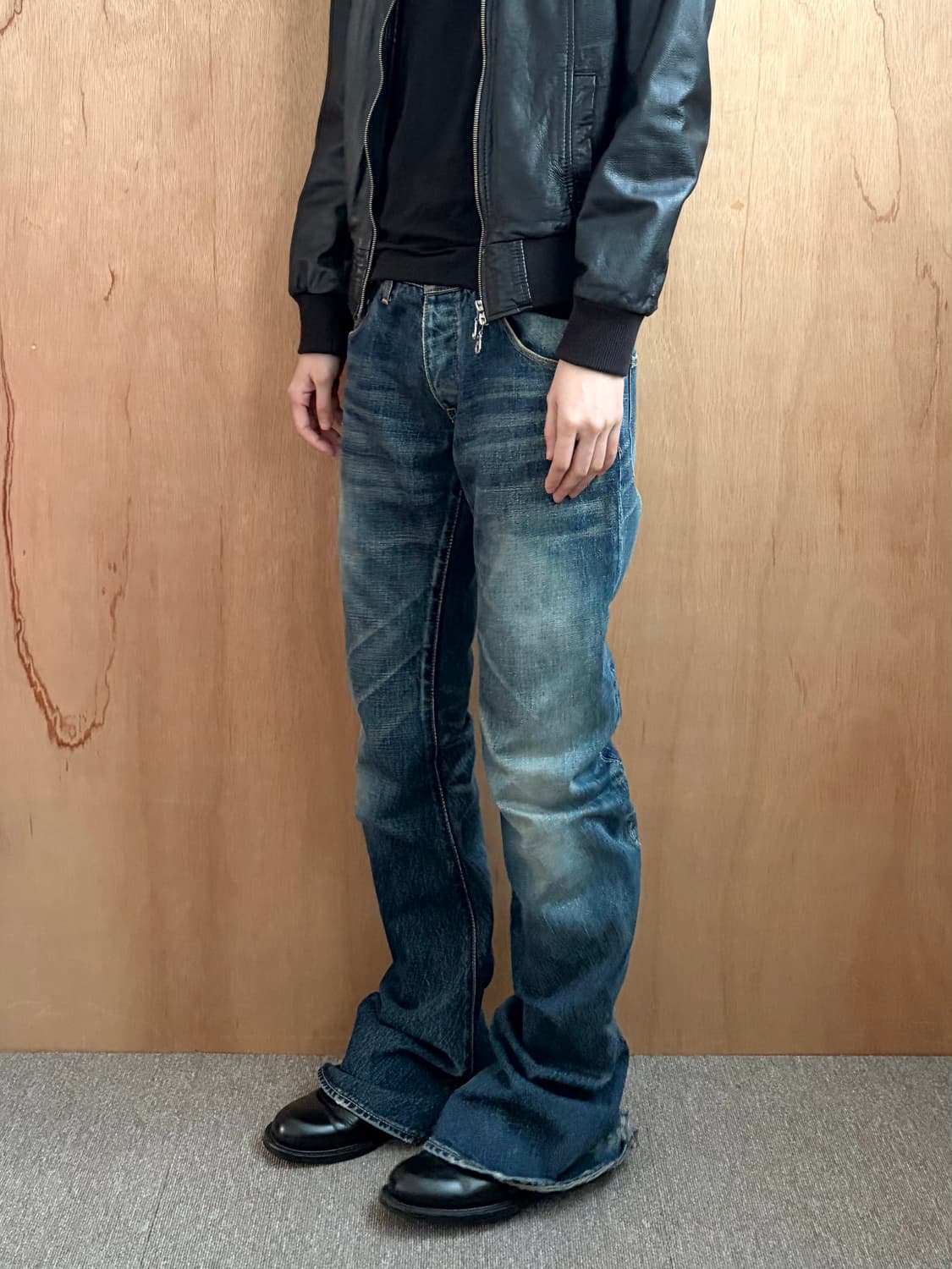 wjk 바나나 데님 팬츠 상품이미지2