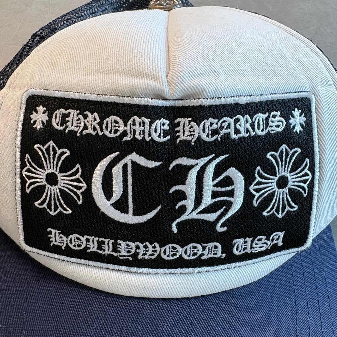 크롬하츠 CH 할리우드 트러커 햇 네이비 상품이미지3