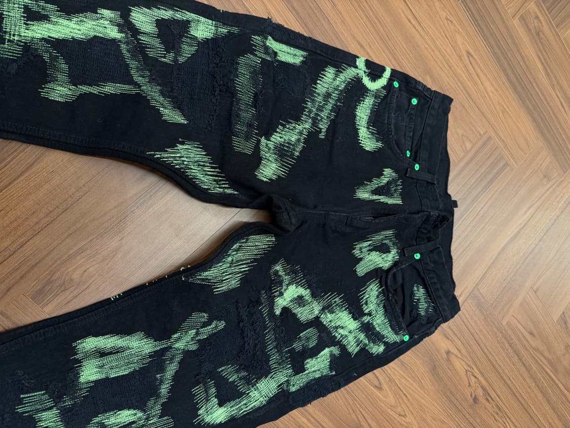 Endless 엔드리스 데님 팬츠 블랙  상품이미지5