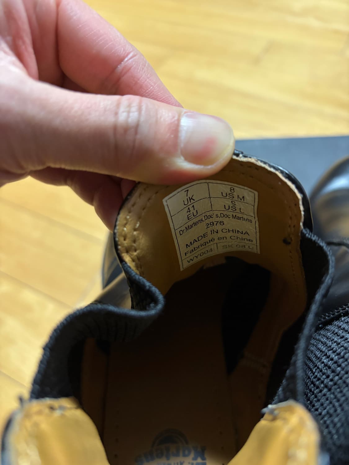 닥터마틴 첼시부츠 uk7 상품이미지6