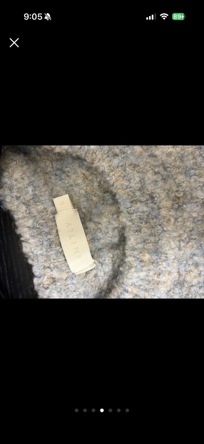 KNITLY 니틀리 반팔 니트 스웨터 상품이미지4