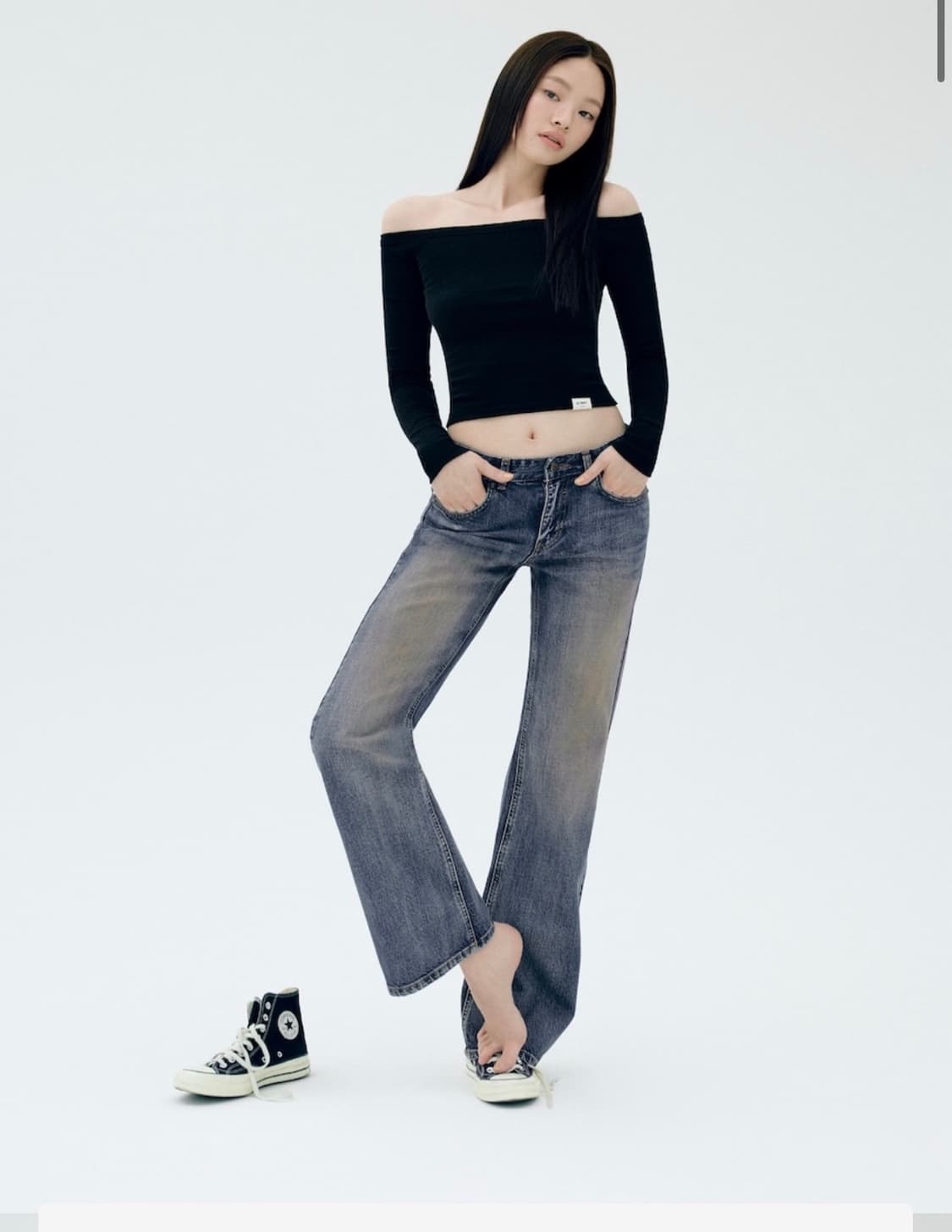 글로니 로우라이즈 데님 THE RODEO JEANS 상품이미지1